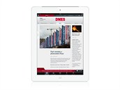 Aplikace MF DNES pro iPad