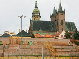 Opravené Jižní terasy v Hradci Králové. 