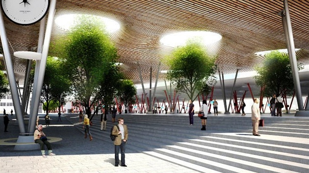 Projekt Nádraí v centru zkoumá urbanistické a architektonické monosti