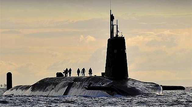 Britská ponorka Vanguard
