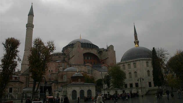 Istanbul. Chrám Hagia Sophia