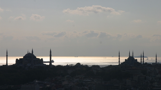 Pohled z věže Galata
