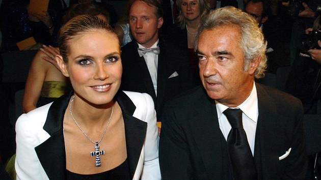 Heidi Klumová a Flavio Briatore