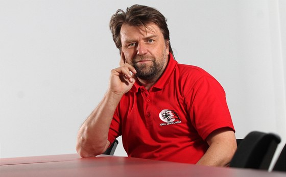 Stanislav Hahn, ředitel hokejového klubu Znojemští Orli.