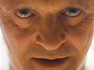 Anthony Hopkins jako Hannibal Lecter v Mlení jehátek