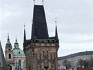 Smutení prvod za Václava Havla na Karlov most
