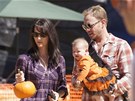 Ian Ziering, jeho manelka Erin a dcera Mia Loren