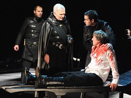 Jan Mal (Malcolm), Viktor Vrabec (Duncan), Zdenk Rohlek (Donalbain),