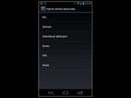 Recenze Galaxy Nexus displej