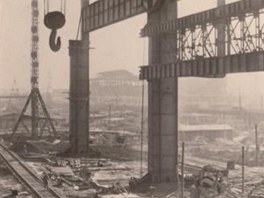 Akoliv stavba nové ocelárny zaala u za druhé svtové války jako poboný