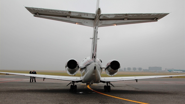 Hawker pohání motory Pratt & Whitney Canada JT15D-5  se vzletovým tahem 13,19