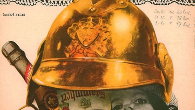 Plakáty filmů Miloše Formana: Hoří, má panenko