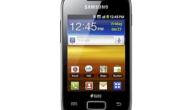 Samsung pedstavuje první dual SIM smartphony Galaxy Y Duos.
