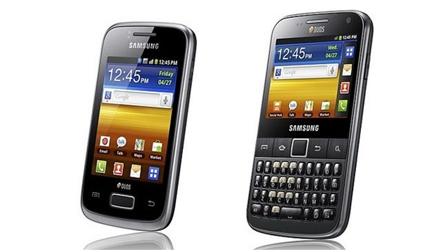 Samsung pedstavuje první dual SIM smartphonyGalaxy Y Duos