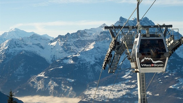 Kabinka ve Villars