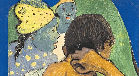 ernoky na Martiniku maloval Paul Gauguin v roce 1890. Obraz vdí osobnosti postimpresionismu vystaví Albertina.