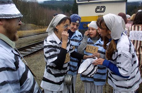 Stifterv poumavský elezniní spolek vypravuje kadý rok recesistické