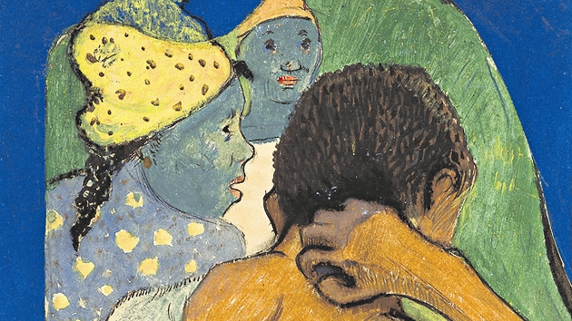 �erno�ky na Martiniku maloval Paul Gauguin v roce 1890.