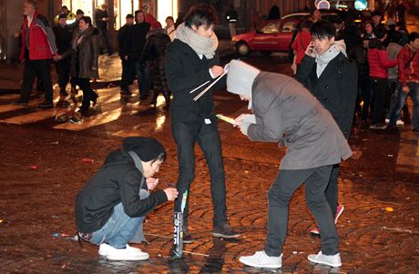 Hasii budou kvli moným problémm se zábavní pyrotechnikou v pohotovosti (ilustraní snímek).