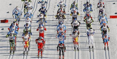 KDY DOJEDE K NÁM? Peloton etapové Tour de Ski v pítích nkolika letech eskou republiku nenavtíví.