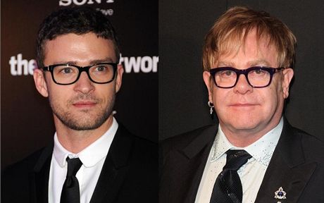 Justin Timberlake a Elton John