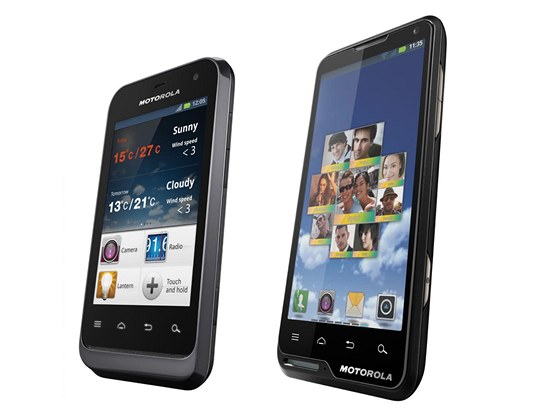 Motorola Defy Mini a Motoluxe