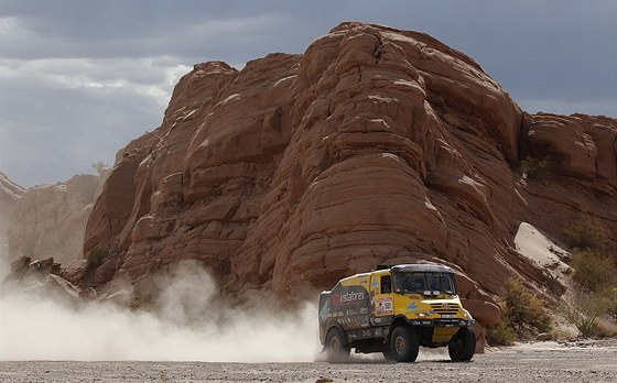 Momentka z Rallye Dakar