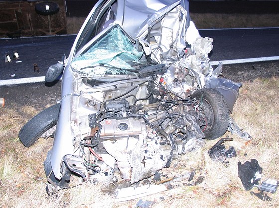 Na Prachaticku se stala v nedli 8. ledna první letoní tragická nehoda v