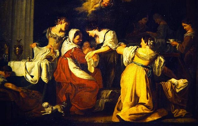 Karel �kréta: Narození P. Marie