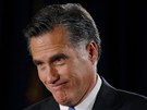 Mitt Romney bhem volebního shromádní v Iow (3. ledna 2011)