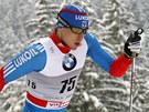 VÍTZ. Rus Alexander Legkov vyhrál závod Tour de Ski na 5 km klasicky v