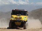 Ale Loprais ve 3. etap Rallye Dakar 2012. Na území Argentiny závod teprve