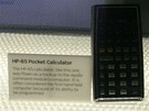 Kalkulaka HP-65 slouila jako záloha pro pípad poruchy poítae v ídícím
