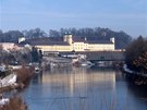 Kláter v Lambachu, pohled od kostela sv. Trojice ve Stadl-Paura