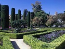 Córdoba, zahrady zámku Alcazar de los Reyes Cristianos