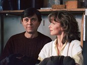 Josef Abrhm a Ivana Chlkov v serilu Druh dech (1988)