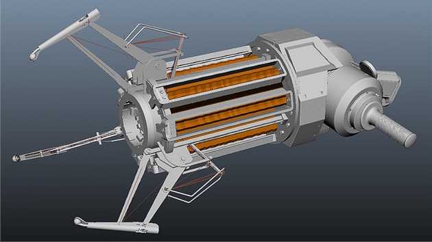 Pedlohou zbran byl 3d model v poítaovém programu