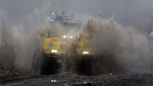 Ale Loprais ped 3. etapou Rallye Dakar 2012: Spojovací vloky mohou být i