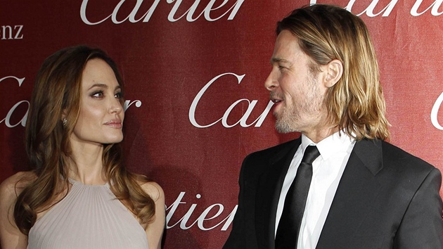 Brad Pitt a Angelina Jolie