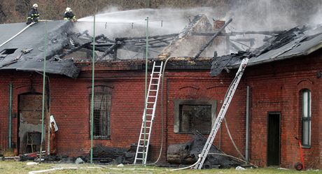 Stechu domu na Kyjovsku zapálil blesk. Ilustraní snímek