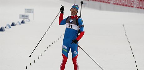 Rus Andrej Makovjev neekan triumfoval v závod SP na 20 km v Novém Mst na
