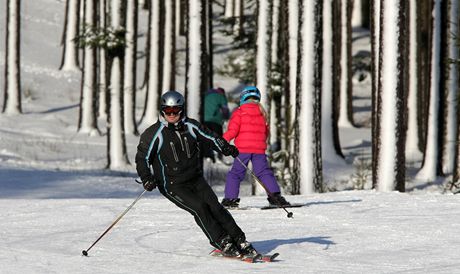 Lyai v areálu Lipno.