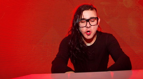 Skrillex v lasvegaském Surrender Nightclubu