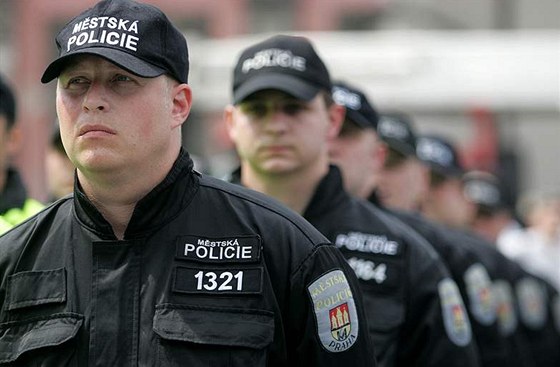 Stráníci Mstské policie. Ilustraní foto
