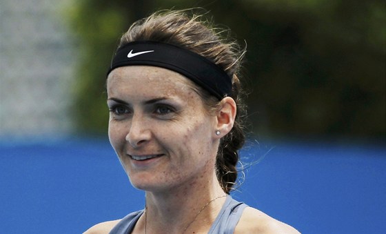 SPOKOJENÝ ÚSMV. Iveta Beneová ve druhém kole Australian Open