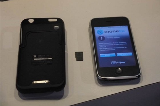 Kryt na iPhone 3G/3GS s modulem NFC