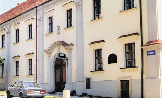 Jedna z nejcennjích budov v Uherském Brod, Panský dm z roku 1512.