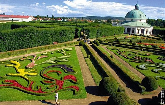 Kroměříž, jedna z 12 památek Česka na seznamu UNESCO