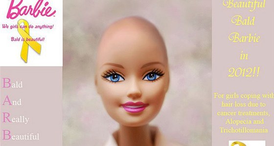 Lidé se domáhají holohlavé Barbie, již Mattel věnoval dívce s rakovinou -  iDNES.cz