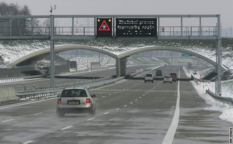Nový úsek dálnice D47 - Slavnostní otev�ení nového patnáctikilometrového úseku